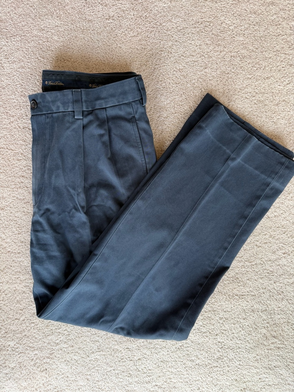 Brooks Brothers Advantage Chino Elliot Fit Dark Navy